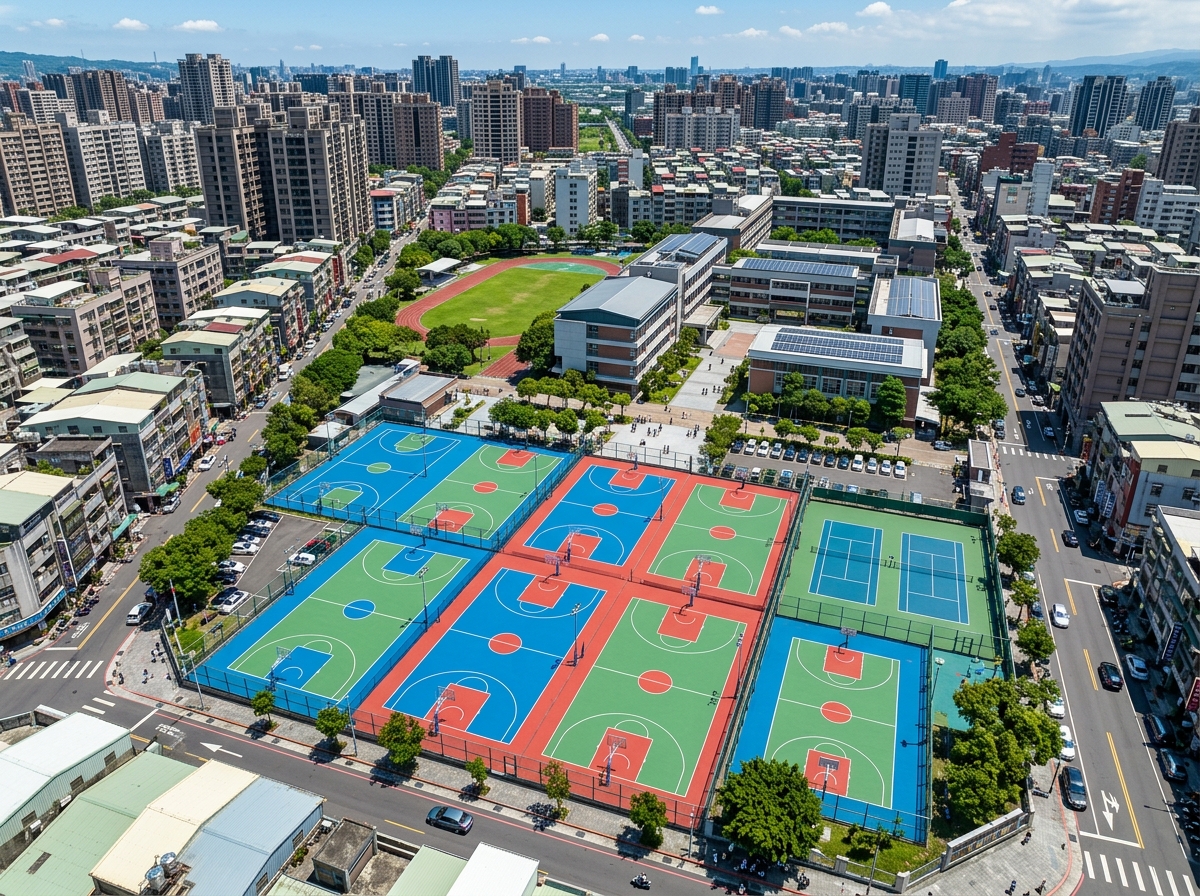 辽源市学校塑胶跑道硅PU篮球场 - 推荐