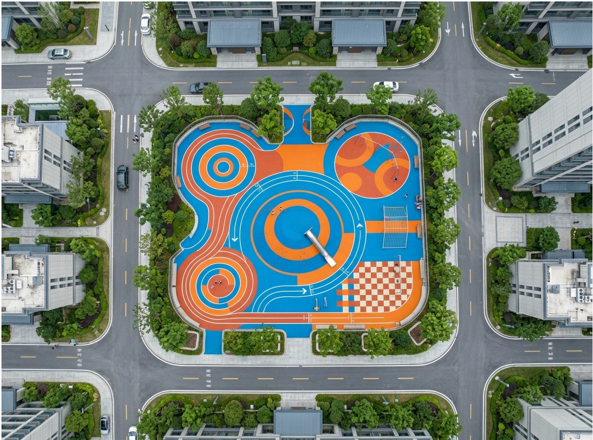 辽源市塑胶颗粒EPDM塑胶跑道 - 价格